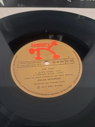 Oscar Peterson - The Trio Vinilo LP Jazz