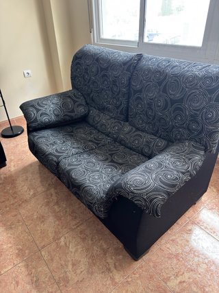 Divano 3 e 2 posti in tessuto (A Cehegin)