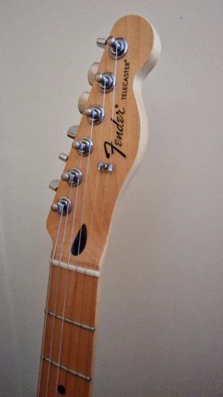 Fender Partscaster Telemaster Fiesta Red