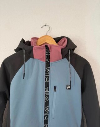 Chaqueta Fila azul y gris