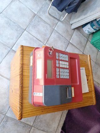 Caja Registradora Casio SE-G1 Roja