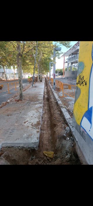 Trabajos excavadora