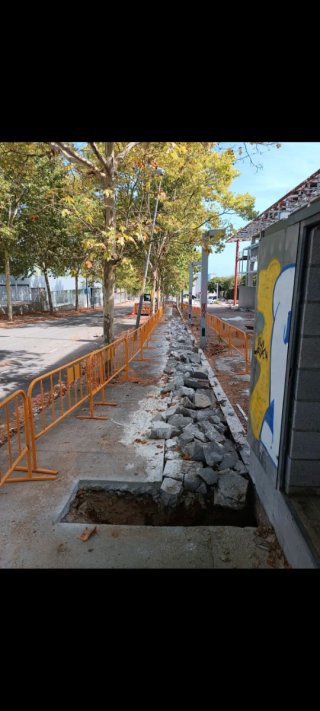 Trabajos excavadora