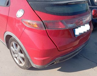 463747 paragolpes tras honda civic berlina 5 (fk)