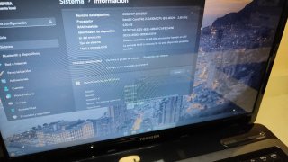 Portátil Toshiba Satellite 17,3" L775 i5 con W11