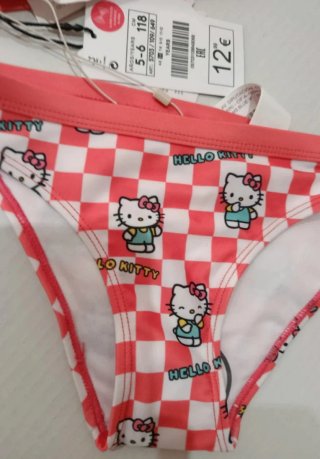 Bikini Hello Kitty niña 5-6 años