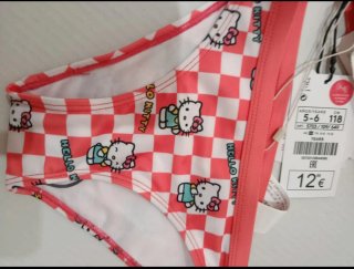 Bikini Hello Kitty niña 5-6 años