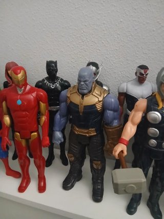 Lote Figuras Marvel Superhéroes 30cm