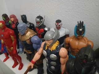 Lote Figuras Marvel Superhéroes 30cm
