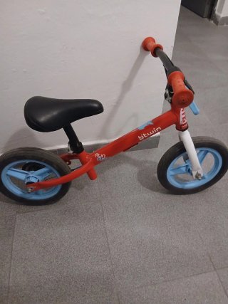 Bici sin pedales RUN RIDE roja