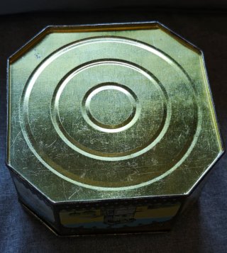 Caja lata galletas portuguesas Batalha 1940