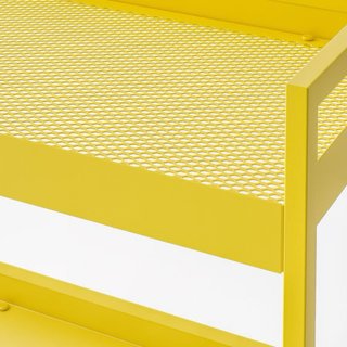 Carrito Ikea NISSAFORS amarillo. NUEVO en caja.