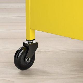 Carrito Ikea NISSAFORS amarillo. NUEVO en caja.