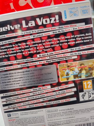 La Voz Vol. 2 Wii + Micrófono