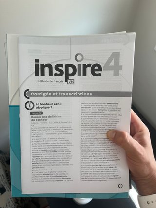 Libro B2 Frances - Inspire 4