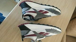 Zapatillas Reebok Classic Gris y Blanco