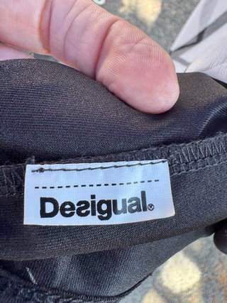 Vestito donna Desigual bianco e nero