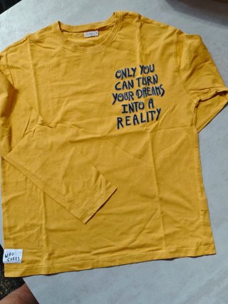 Lote 4 Camisetas Chico manga larga 13-14 Años