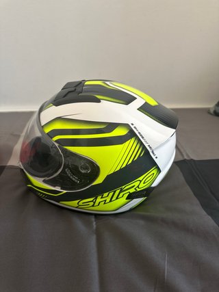 Casco Integral Niño SHIRO Negro/Rojo YS 50cm