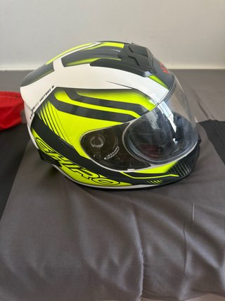 Casco Integral Niño SHIRO Negro/Rojo YS 50cm