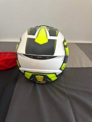 Casco Integral Niño SHIRO Negro/Rojo YS 50cm