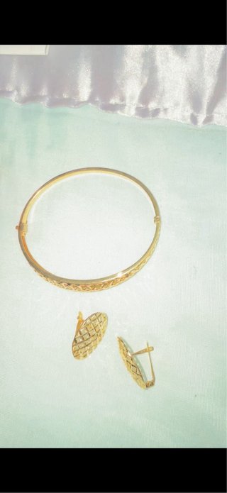 Conjunto oro 18k