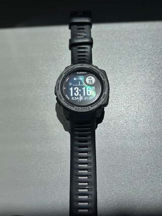Reloj Garmin Instinct Solar Negro/Gris