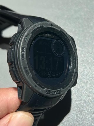 Reloj Garmin Instinct Solar Negro/Gris