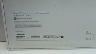 MACBOOK AIR DE 13 PULGADAS 16 GB 256 GB CHIP M4 (2