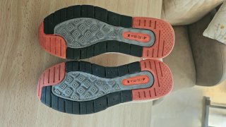 Zapatillas Nike Genome Grises y Naranjas