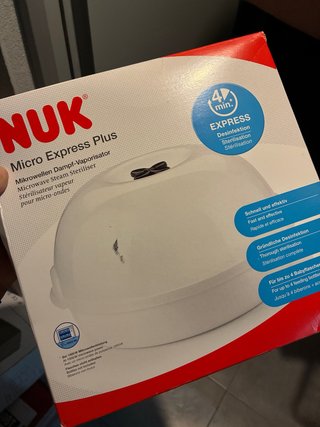 Esterilizador Microondas NUK Express Plus