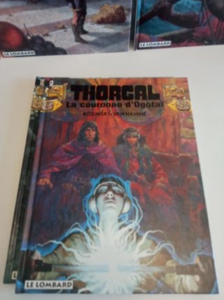 Lote de 4 tomes Thorgal  N° 20-21-22-23