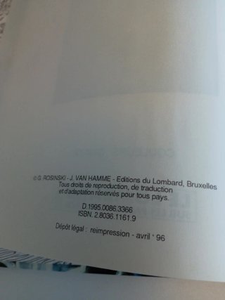 Lote de 4 tomes Thorgal  N° 20-21-22-23