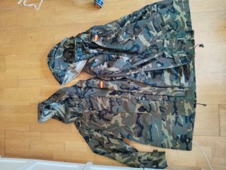 Chaquetón militar camuflaje