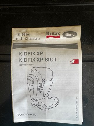 Silla Coche Britax Römer Kidfix
