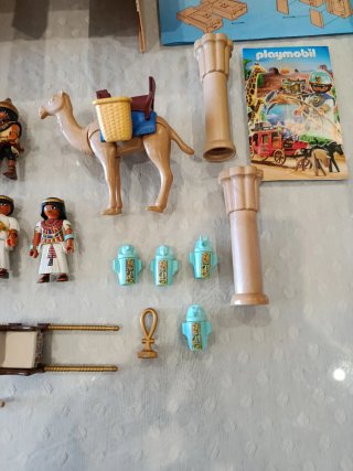 Playmobil Templo Egipcio figuras extra y camello
