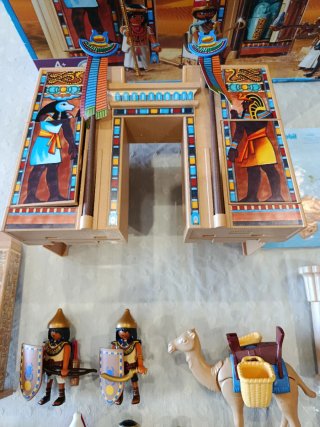 Playmobil Templo Egipcio figuras extra y camello