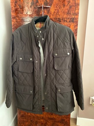Abrigo acolchado Burberry marrón