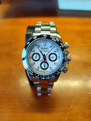 Reloj Seiko Daytona Plata/Blanco