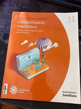 LLENGUA CATALANA I LITERATURA 1 ESO SANTILLANA