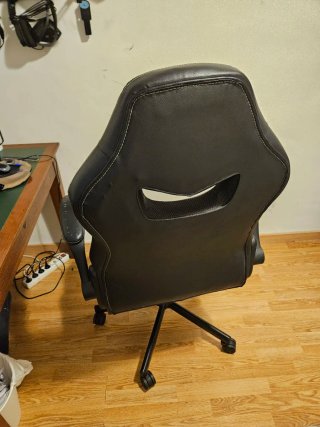 Silla de oficina negra