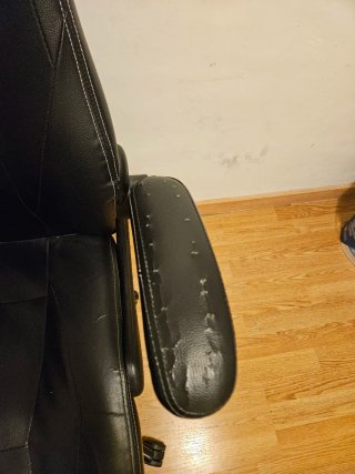 Silla de oficina negra