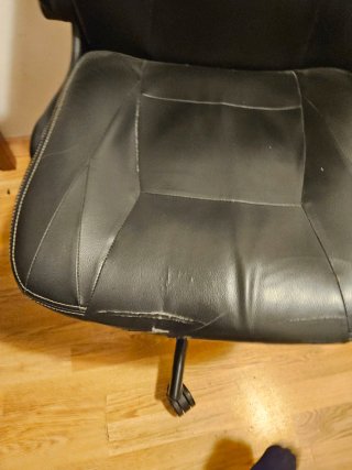Silla de oficina negra