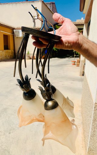 Lámparas de techo colgante juntas o por separado