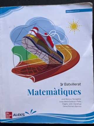 Libro de Matemáticas 1ro de bachi