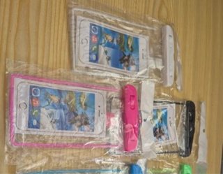 Pack 2 fundas impermeables para móvil