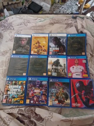 Lote Juegos PS4 y PS5