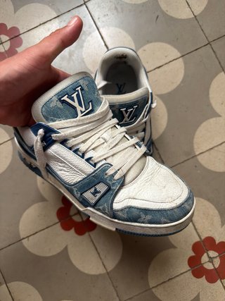 Louis Vuitton Trainer Bandana Jeans