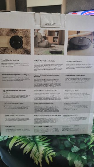 Robot Aspirador VACTIDY T6 le falta mando por eso