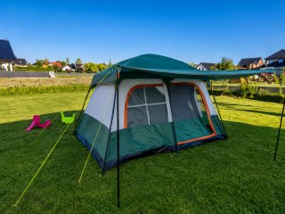 Carpa de camping 4-6 con toldo